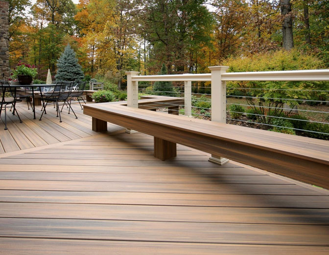 重竹木地板公園應用場景